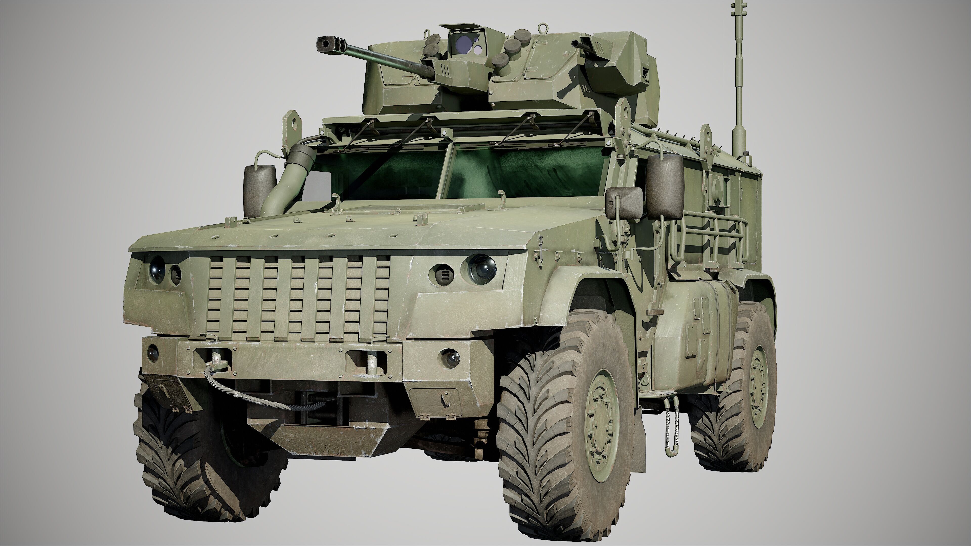 Typhoon VDV Game Ready Model 80K Low-poly 3D model_27