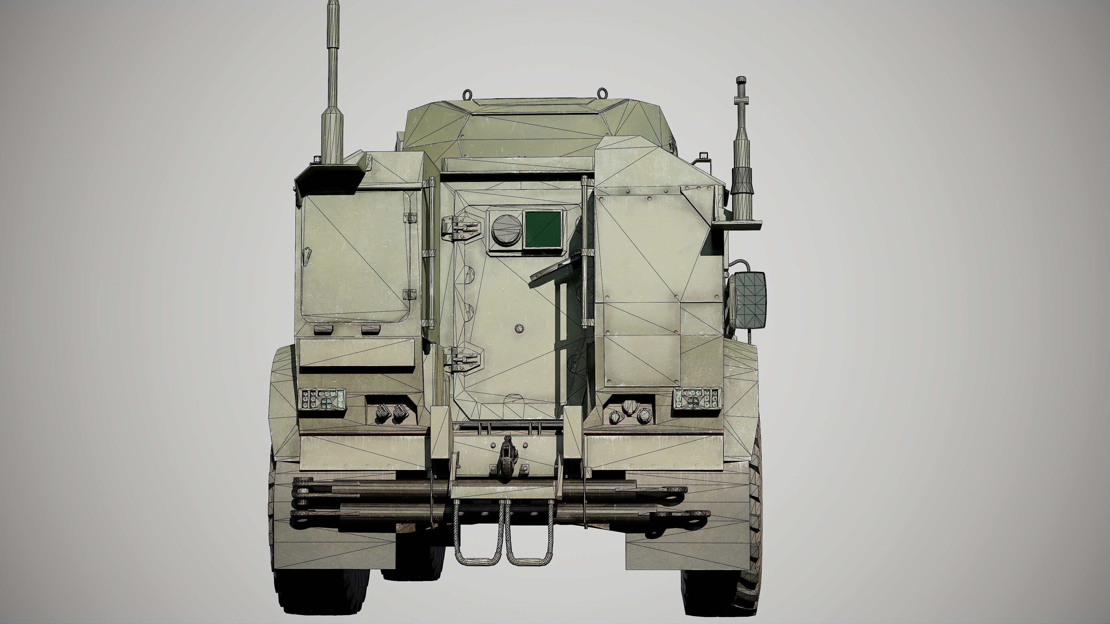 Typhoon VDV Game Ready Model 80K Low-poly 3D model_39