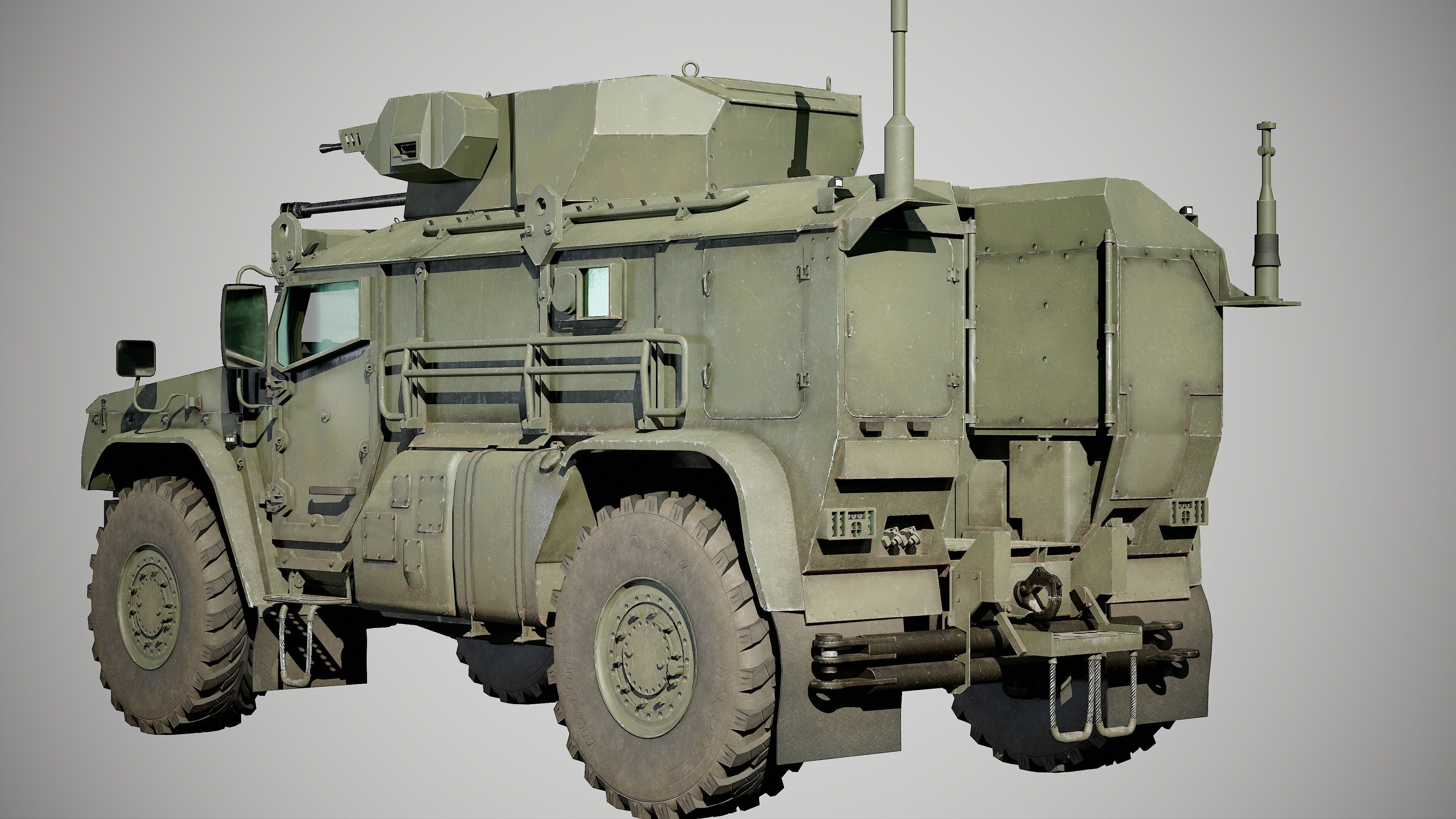 Typhoon VDV Game Ready Model 80K Low-poly 3D model_13