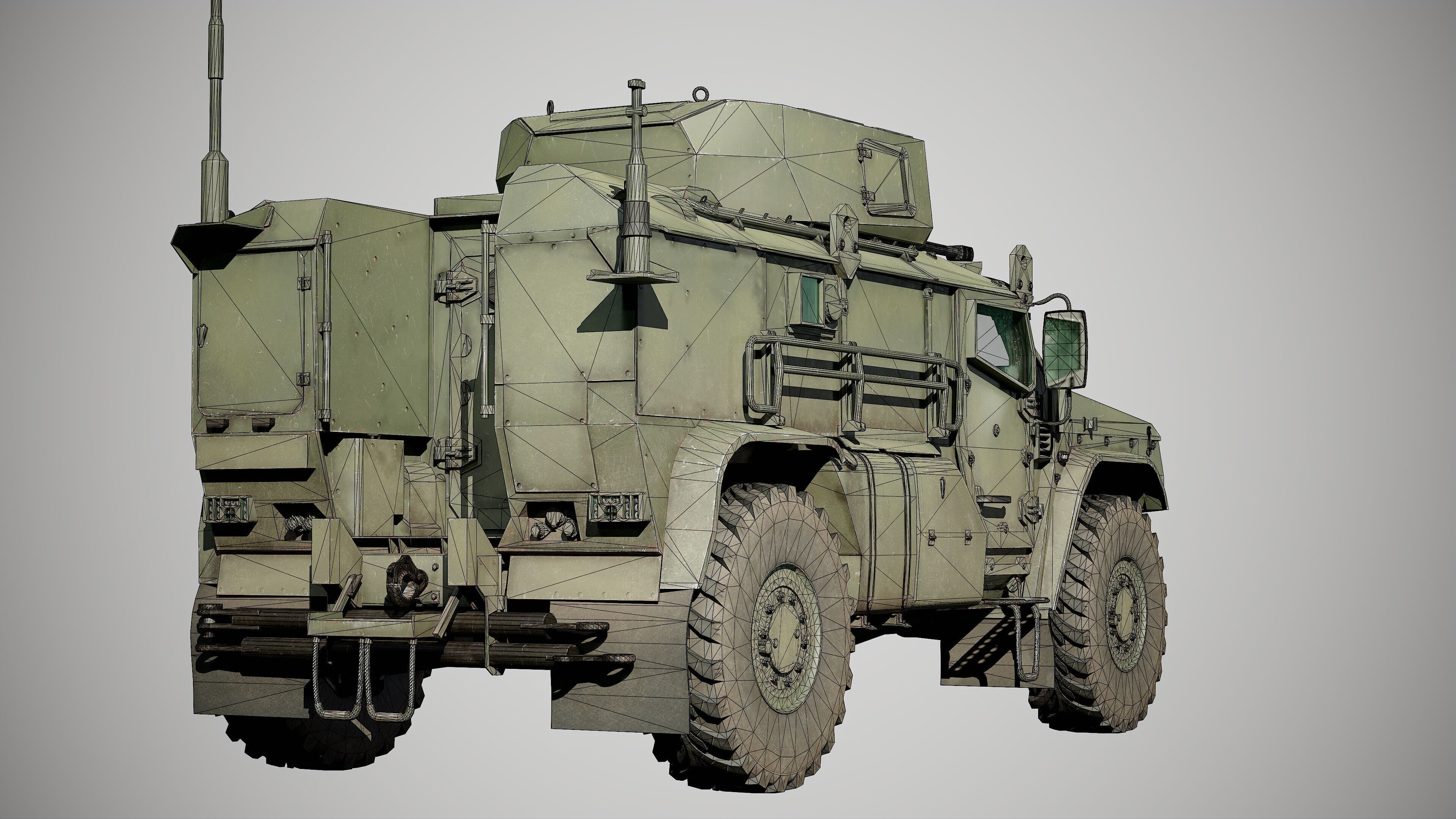 Typhoon VDV Game Ready Model 80K Low-poly 3D model_40