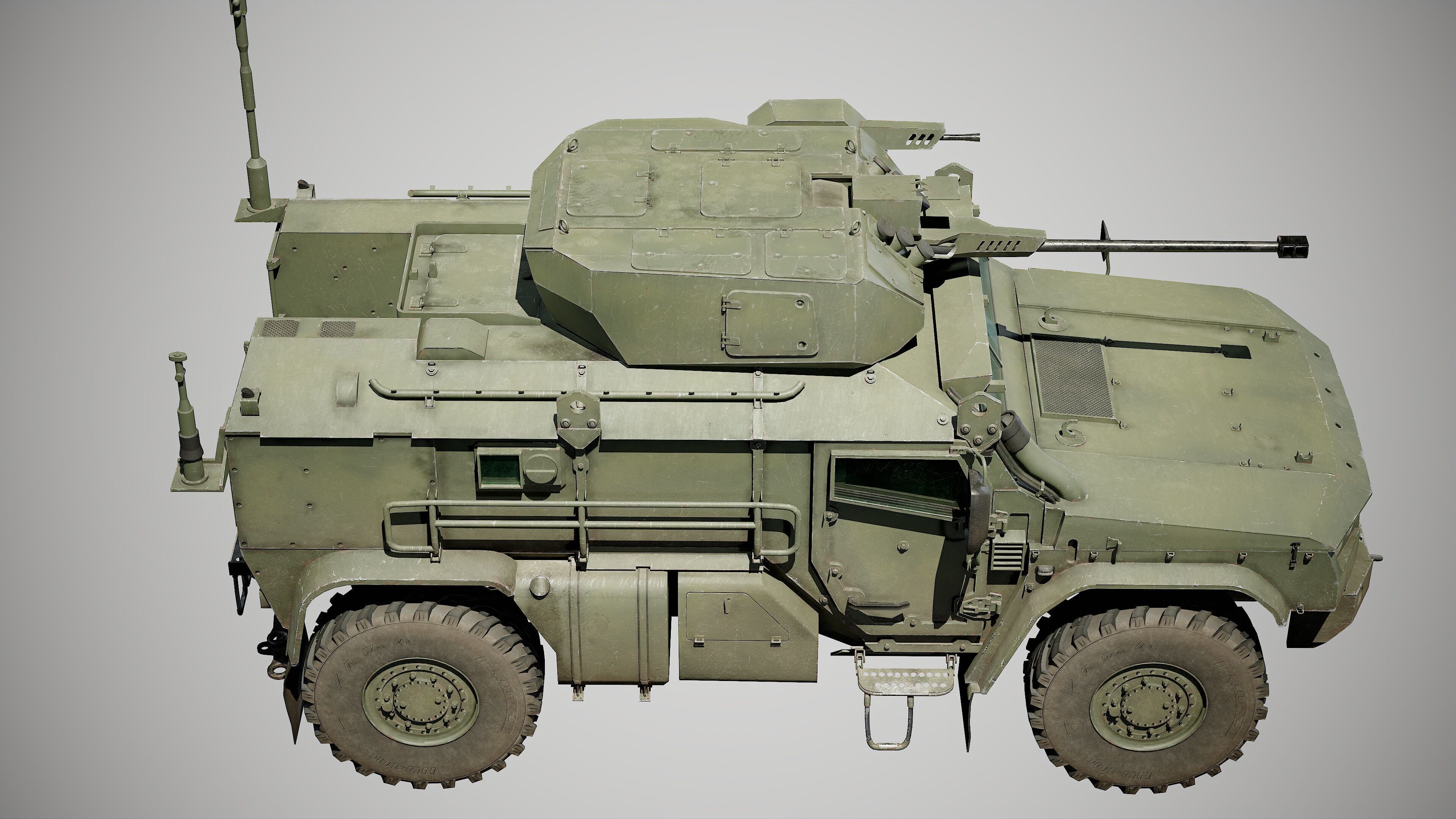 Typhoon VDV Game Ready Model 80K Low-poly 3D model_33