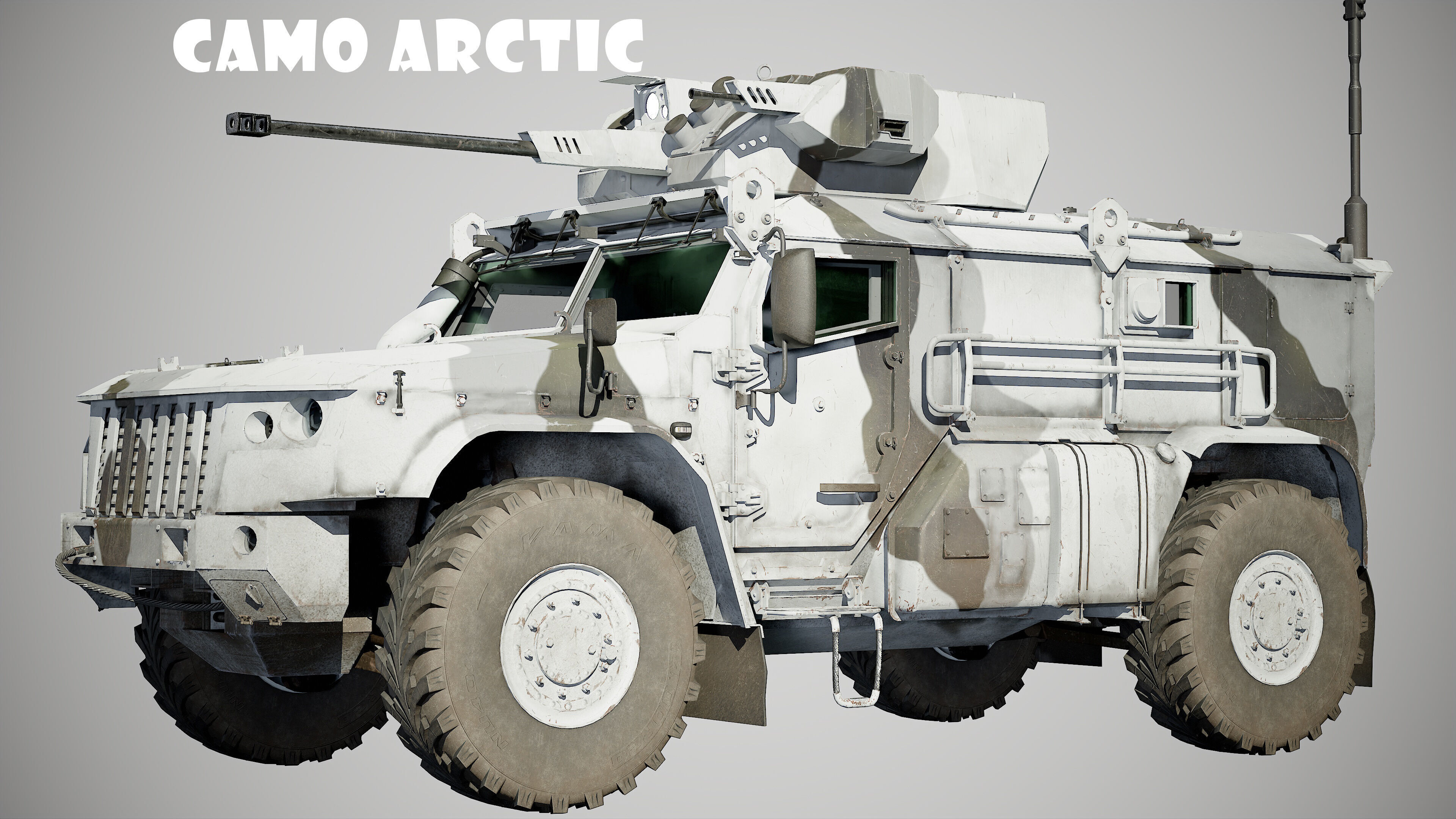 Typhoon VDV Game Ready Model 80K Low-poly 3D model_6