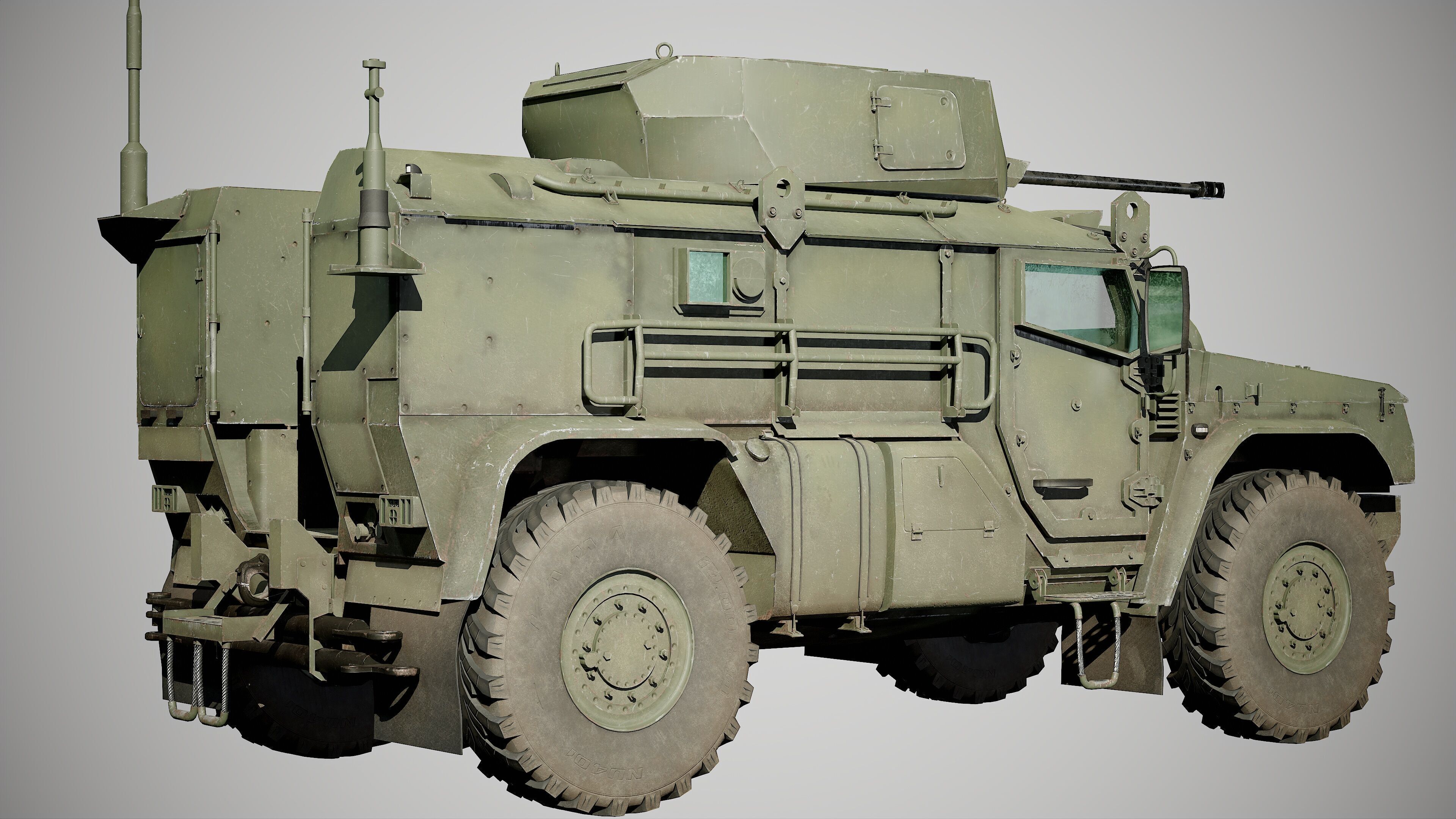 Typhoon VDV Game Ready Model 80K Low-poly 3D model_19