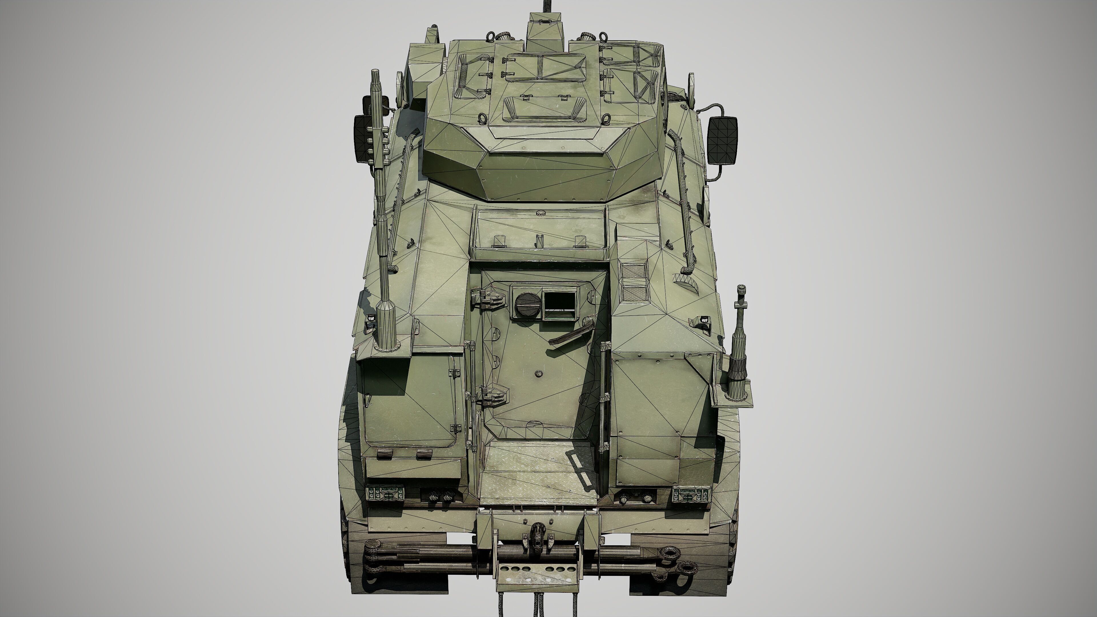 Typhoon VDV Game Ready Model 80K Low-poly 3D model_47