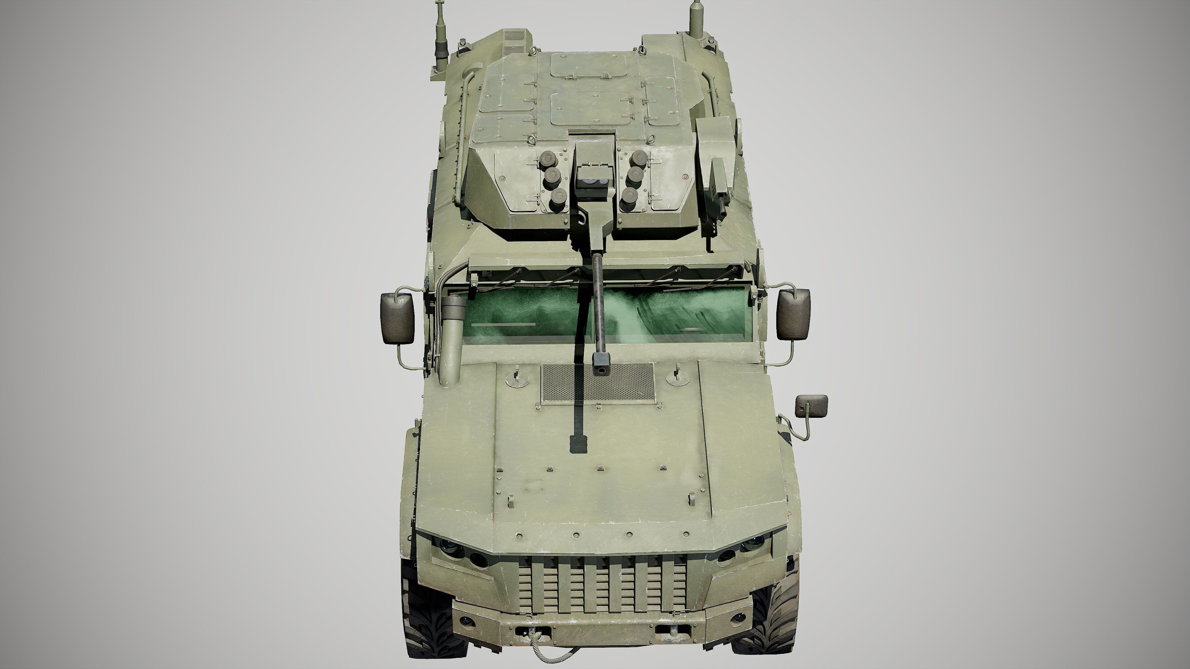 Typhoon VDV Game Ready Model 80K Low-poly 3D model_35