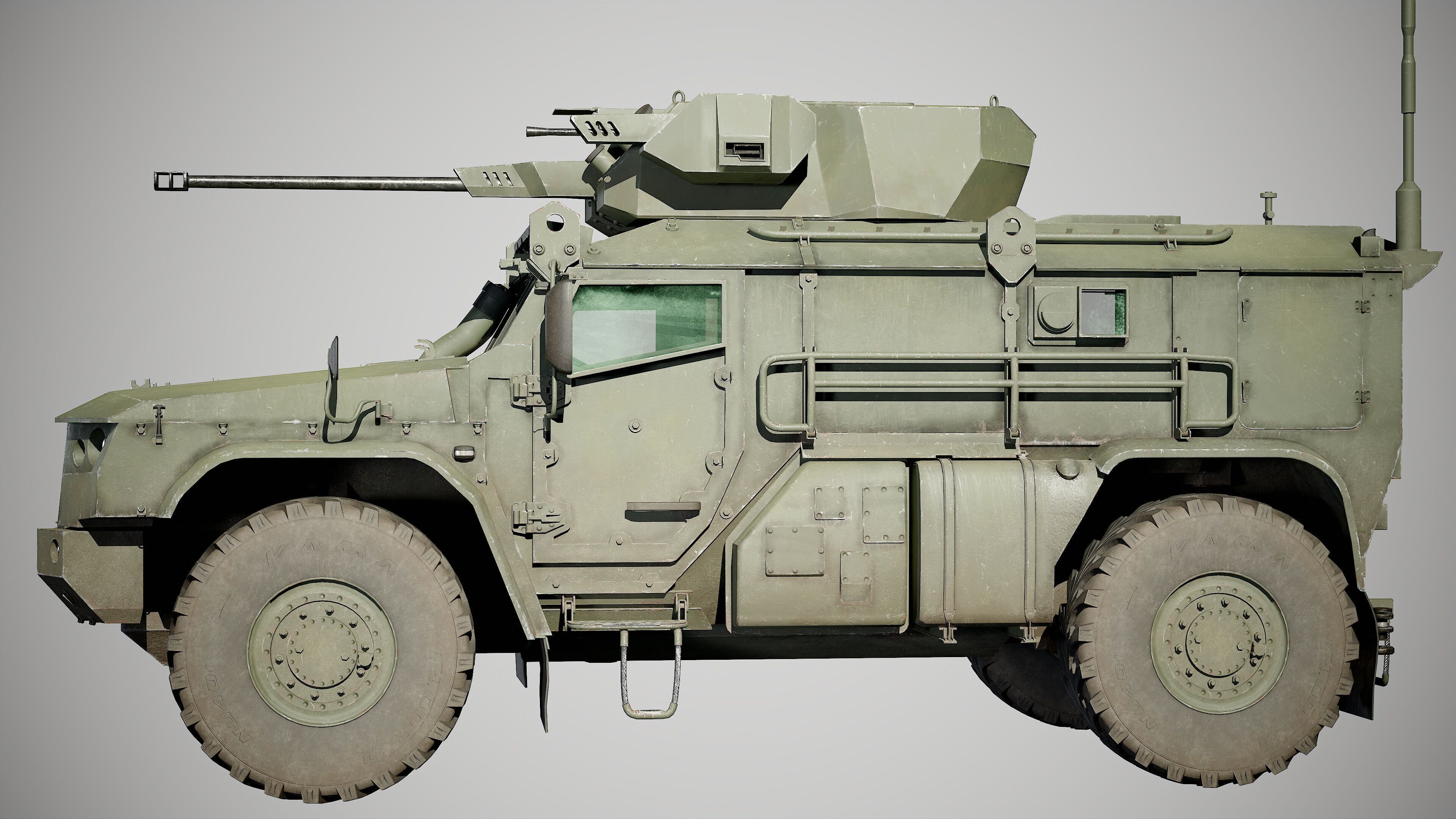 Typhoon VDV Game Ready Model 80K Low-poly 3D model_10