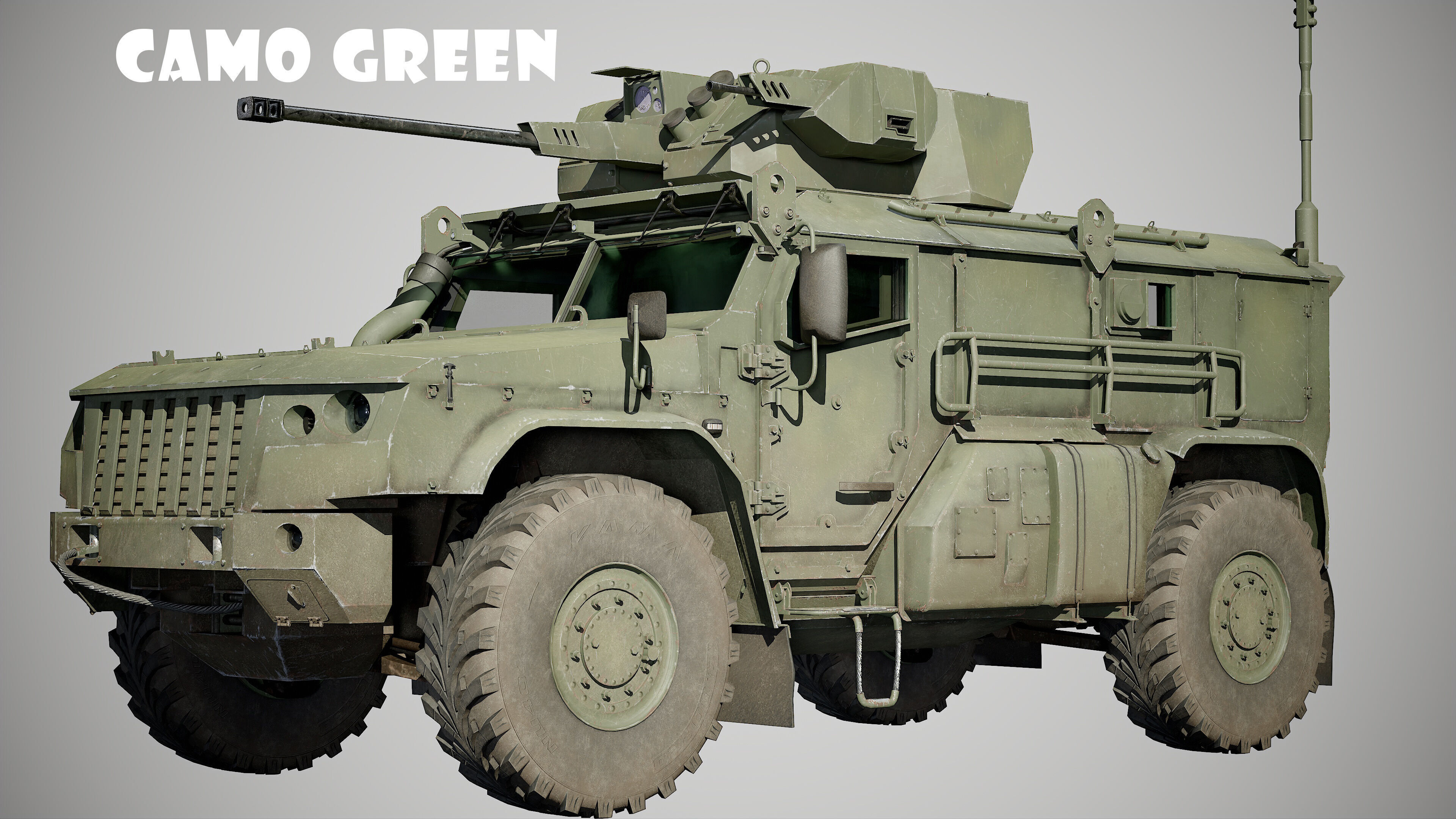 Typhoon VDV Game Ready Model 80K Low-poly 3D model_5