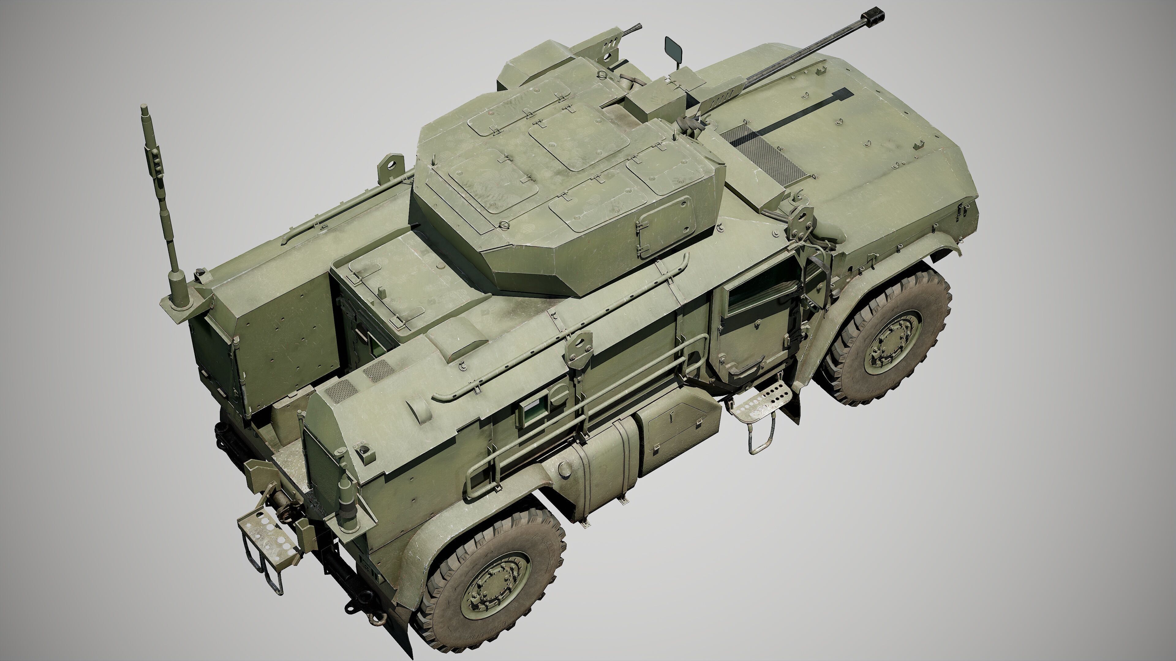 Typhoon VDV Game Ready Model 80K Low-poly 3D model_32