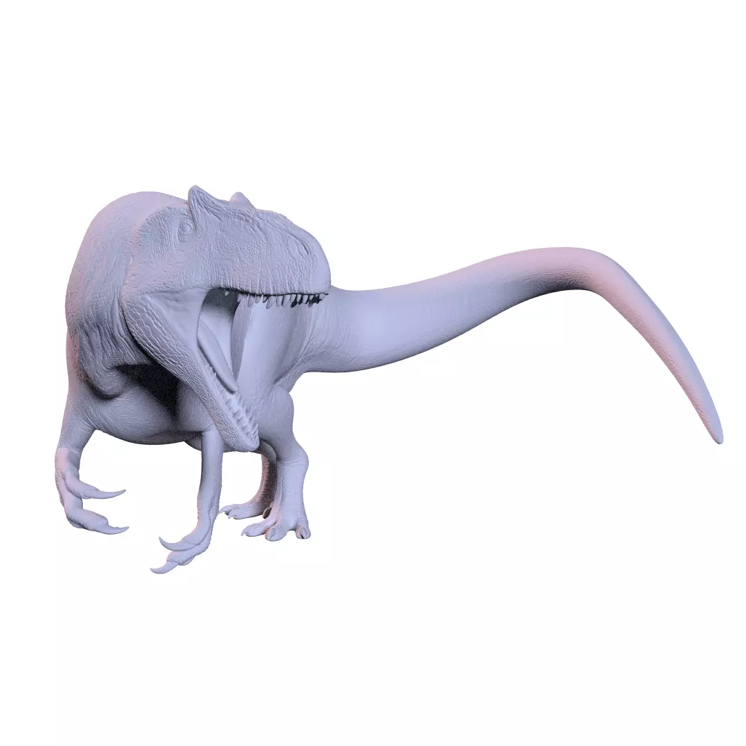 allosaurus 3dprint 3D print model_0