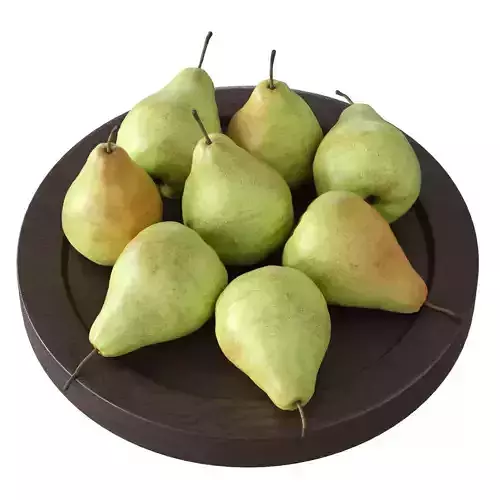 Pears on a tray 01