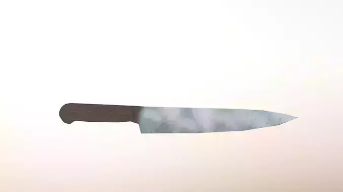 Knife low poly 