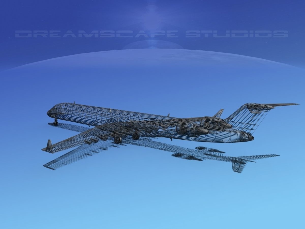 Bombardier CRJ900 Unmarked 2 3D model_15