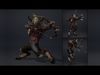 Obsidian Archer Low-poly 3D model_5