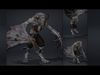 Obsidian Archer Low-poly 3D model_10