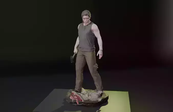 The Last of Us Abby 3D print model