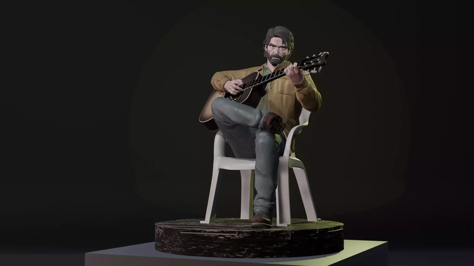 The Last of Us Joel 3D print model_0