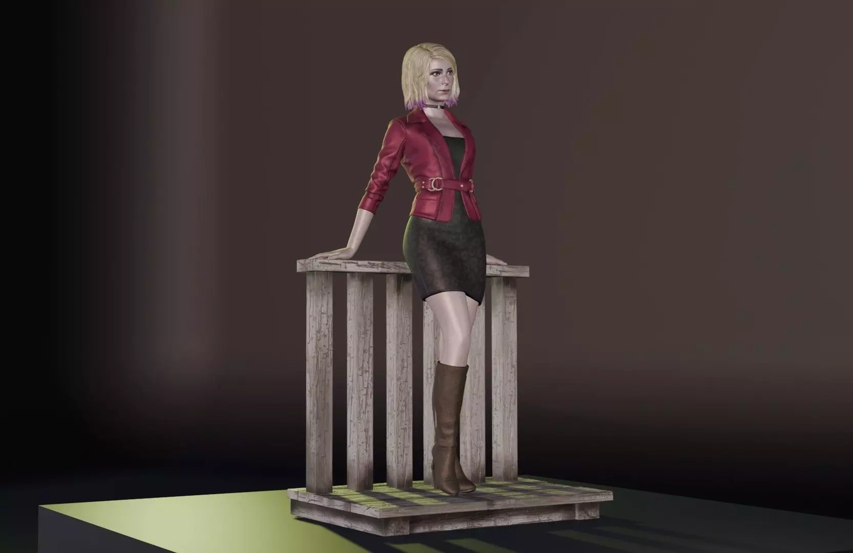 Silent Hill 2 Maria 3D print model_0