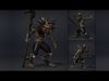 Obsidian Mage Low-poly 3D model_2