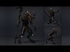 Obsidian Mage Low-poly 3D model_4