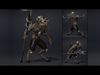 Obsidian Mage Low-poly 3D model_5
