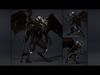 Obsidian Mage Low-poly 3D model_6