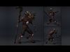 Obsidian Mage Low-poly 3D model_7