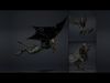 Obsidian Mage Low-poly 3D model_9