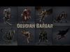 Obsidian Barbarian Low-poly 3D model_1