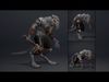 Obsidian Barbarian Low-poly 3D model_3