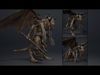 Obsidian Barbarian Low-poly 3D model_6