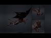 Obsidian Barbarian Low-poly 3D model_9