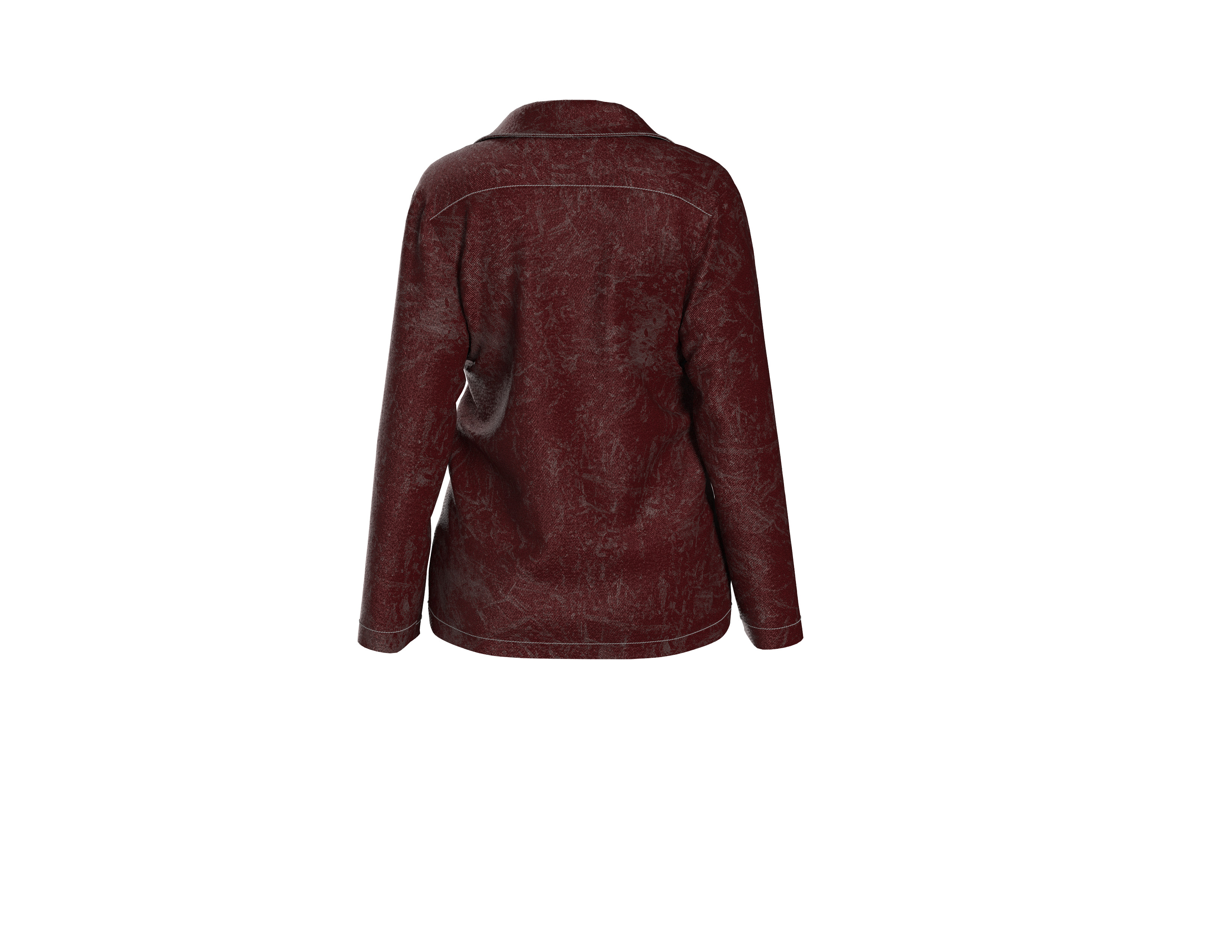 103 jacket pattern for women 3D print model_5