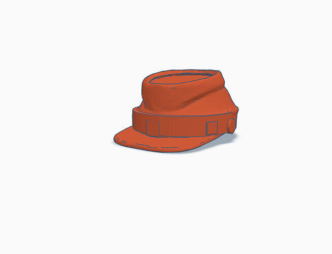 Kelpie Hat 3D Model STL OBJ FBX  3D print model