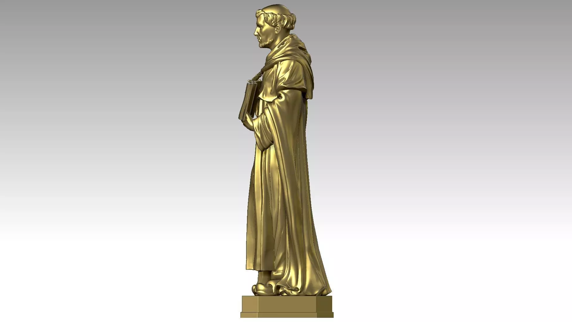 Saint Dominic  3D print model_0