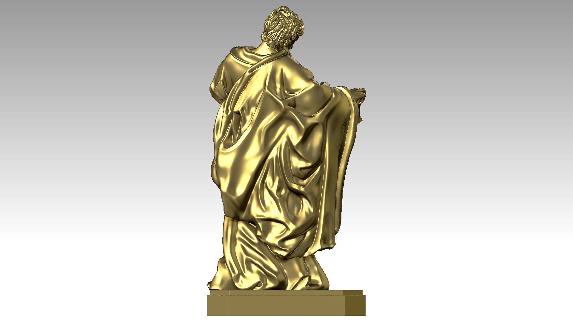 Saint Matthew  3D print model_4