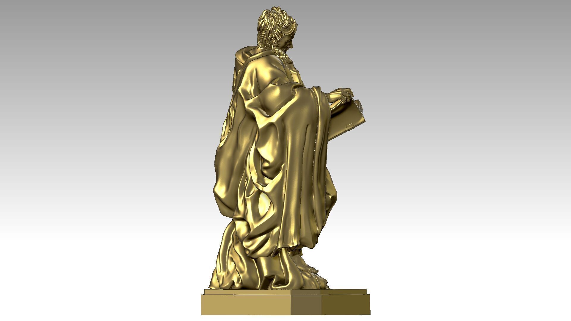 Saint Matthew  3D print model_5