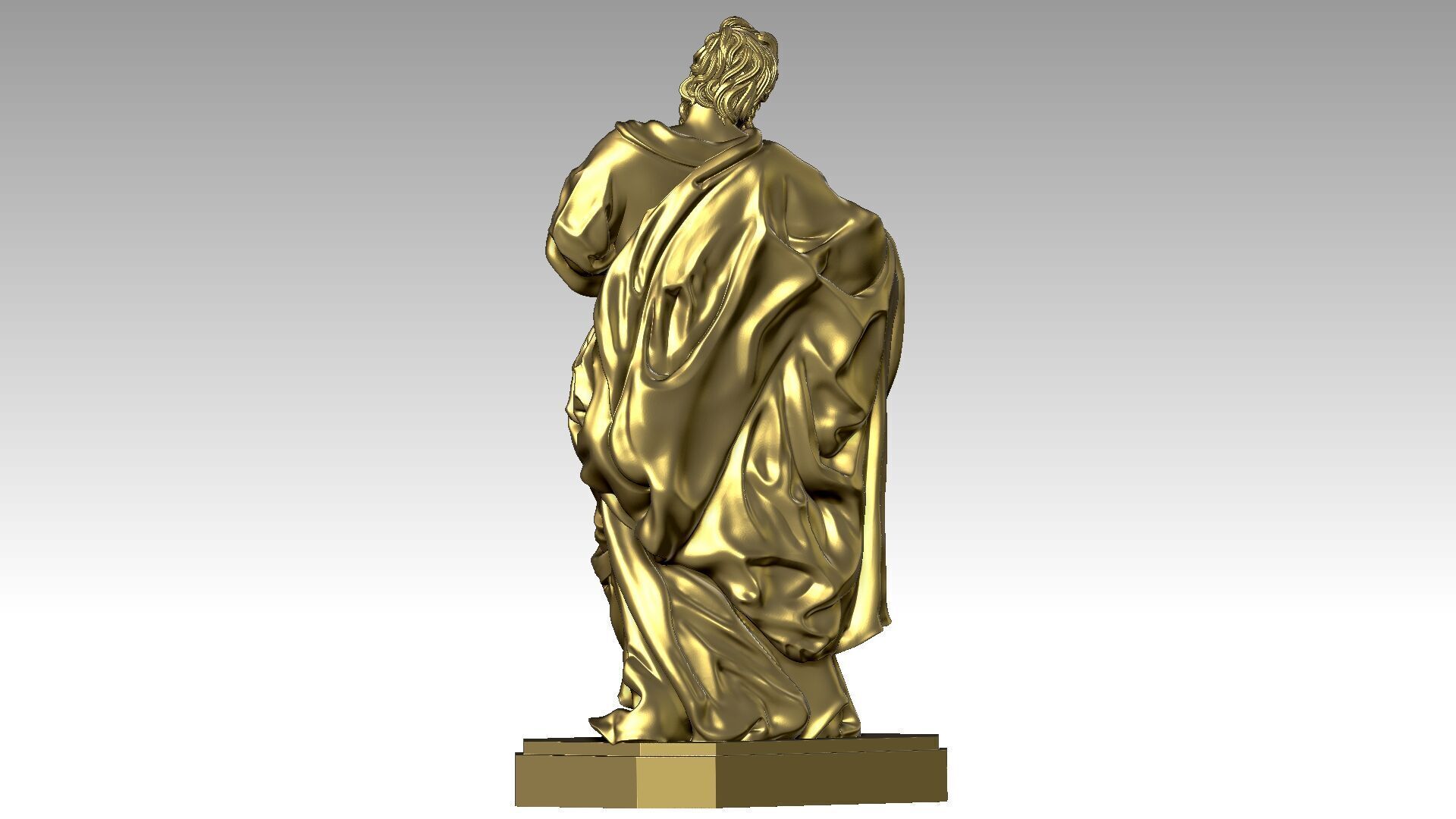 Saint Matthew  3D print model_3