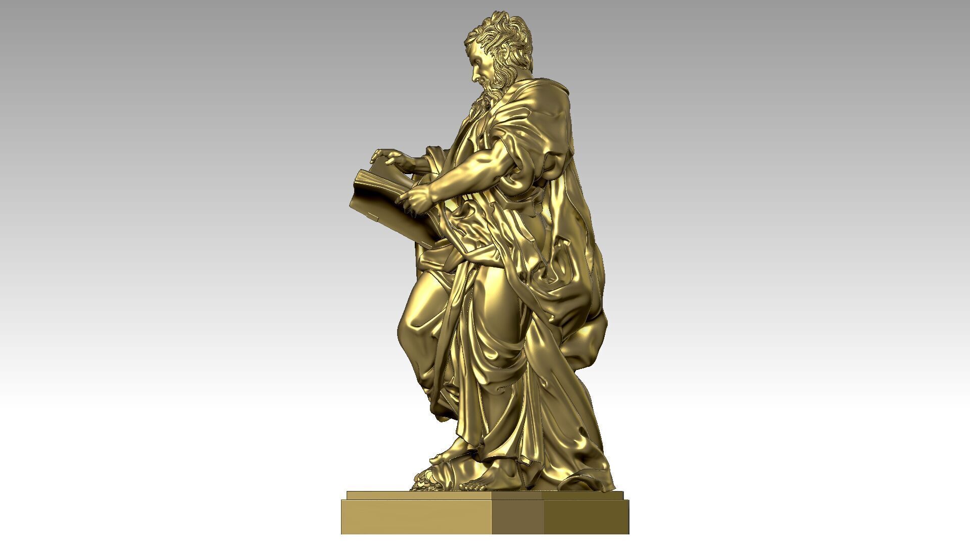 Saint Matthew  3D print model_1