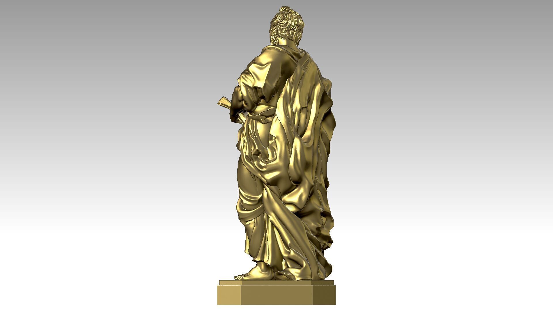 Saint Matthew  3D print model_2