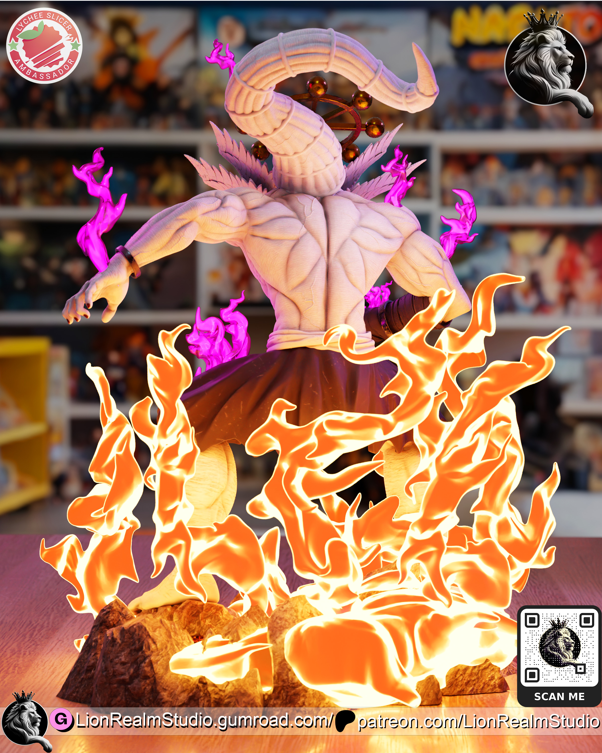 Loyalty reward Mahoraga from Jujutsu Kaisen 3D print model_7