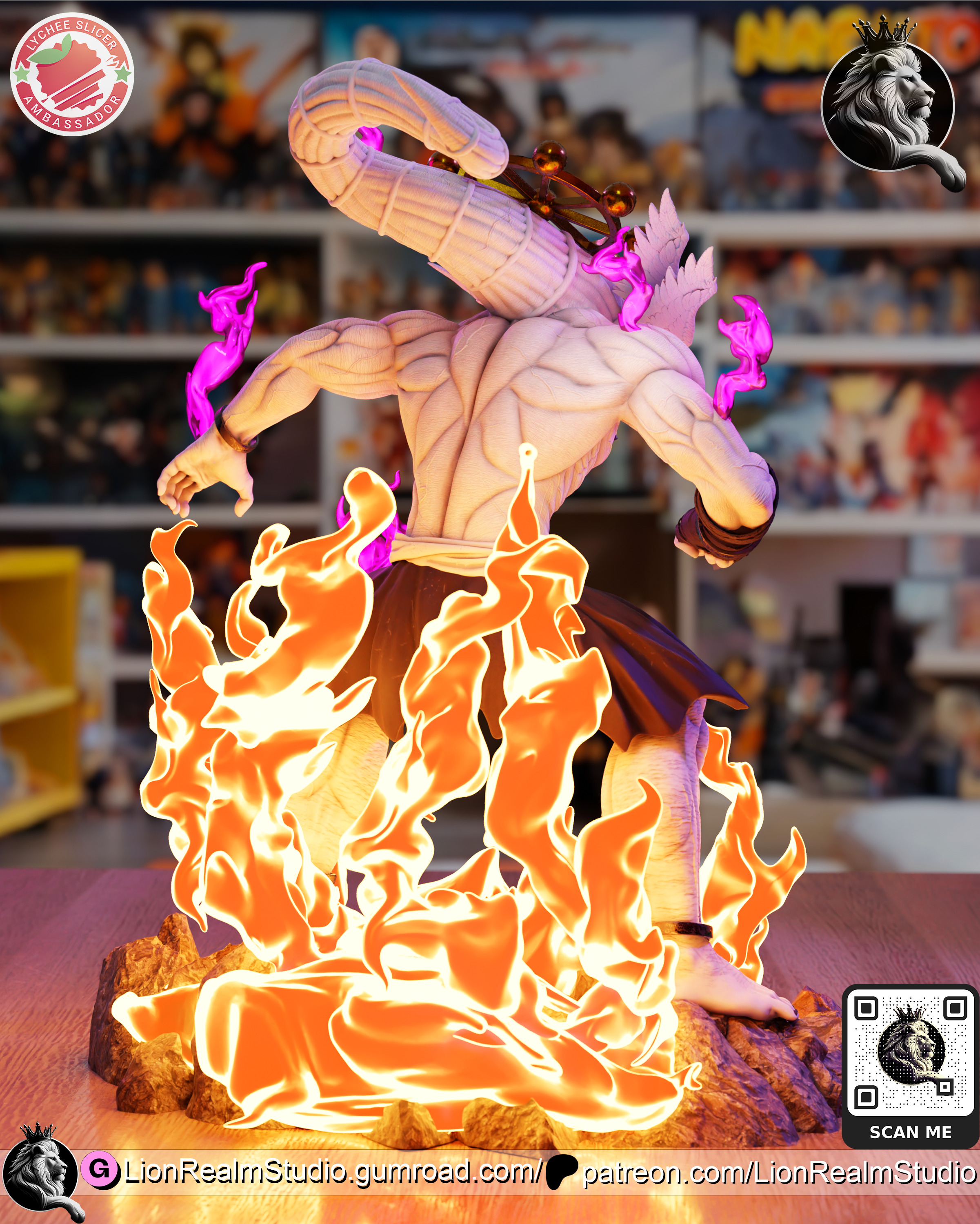 Loyalty reward Mahoraga from Jujutsu Kaisen 3D print model_6