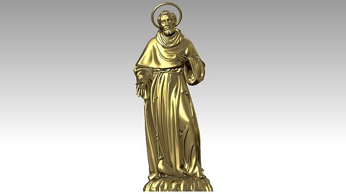 Saint Francis  3D print model