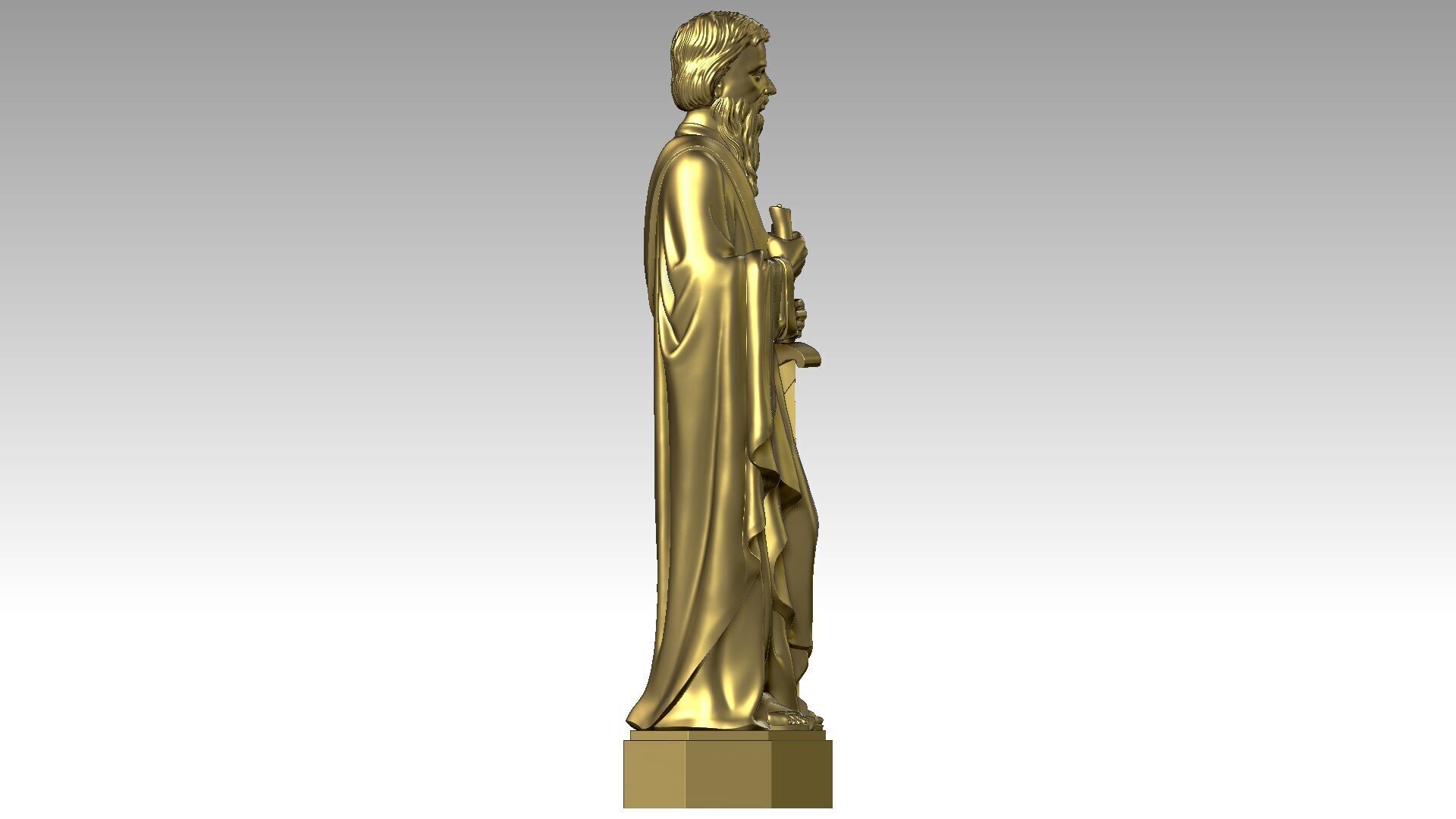Saint Paul  3D print model_6