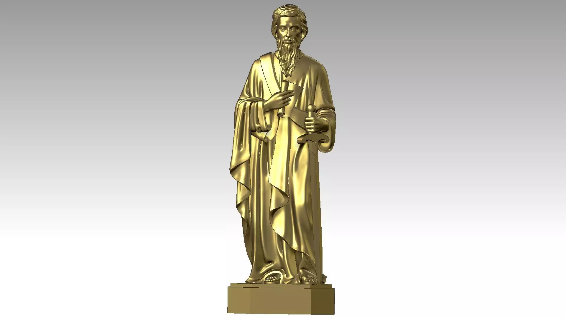 Saint Paul  3D print model_0