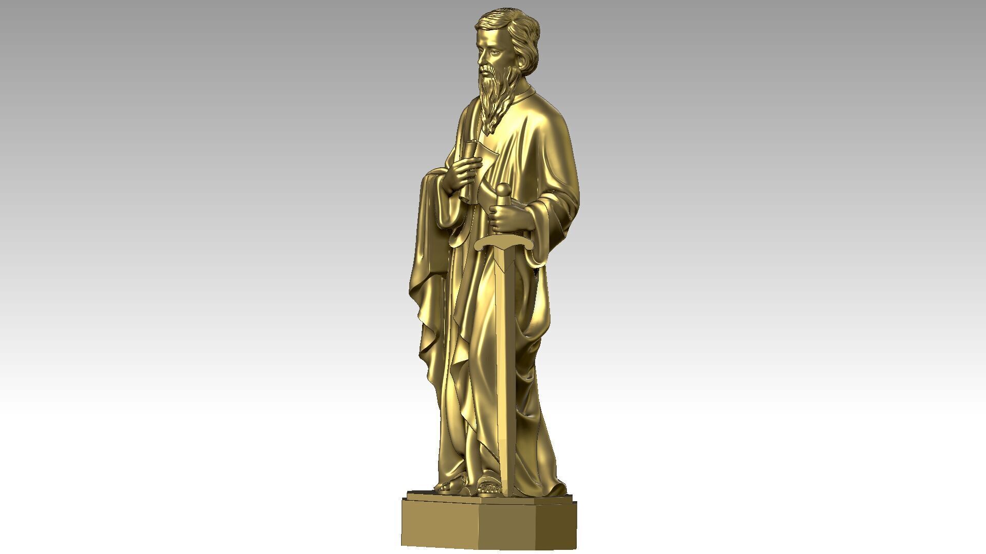 Saint Paul  3D print model_1