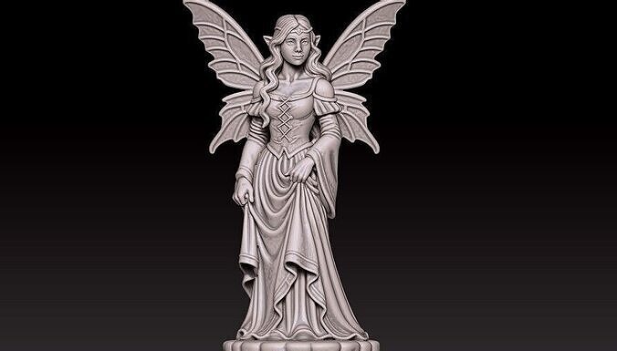 Loira - mujer hada 3D print model