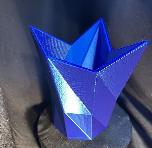 Geometric Star Vase 3D print model