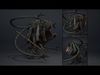 Obsidian Brutal Warrior Low-poly 3D model_8
