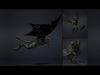 Obsidian Brutal Warrior Low-poly 3D model_9
