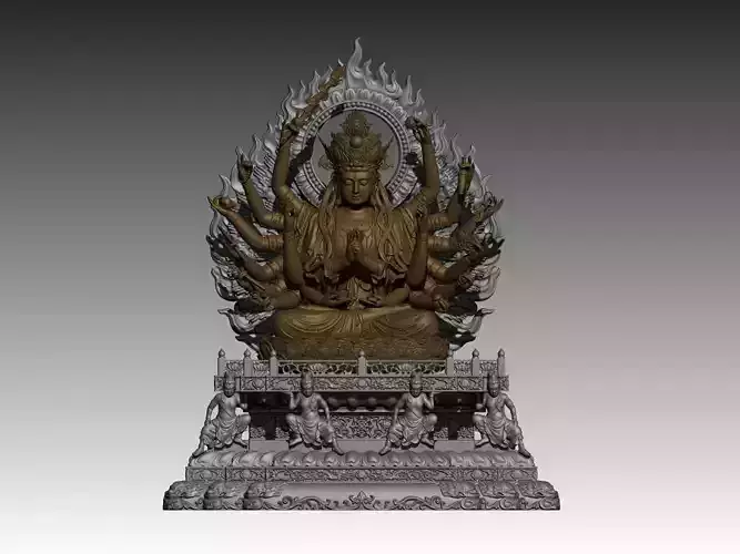 Bodhisattva Thousand armed ver 2